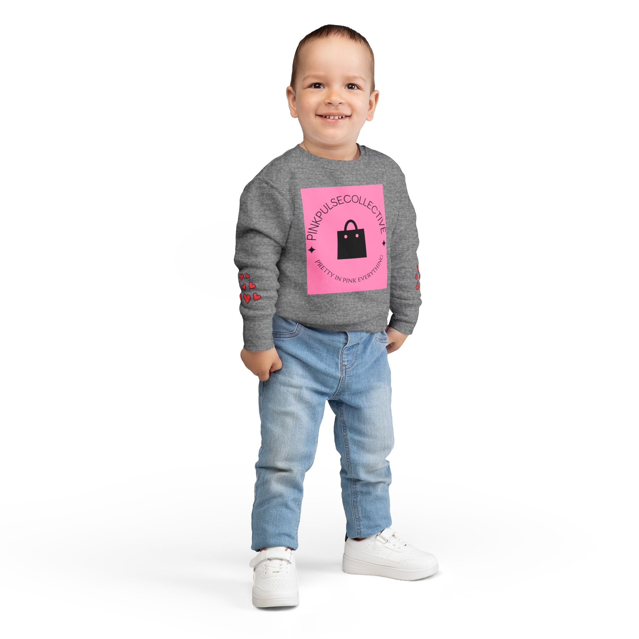 Toddler Sweatshirt — Custom Brand Name Kids Pullover