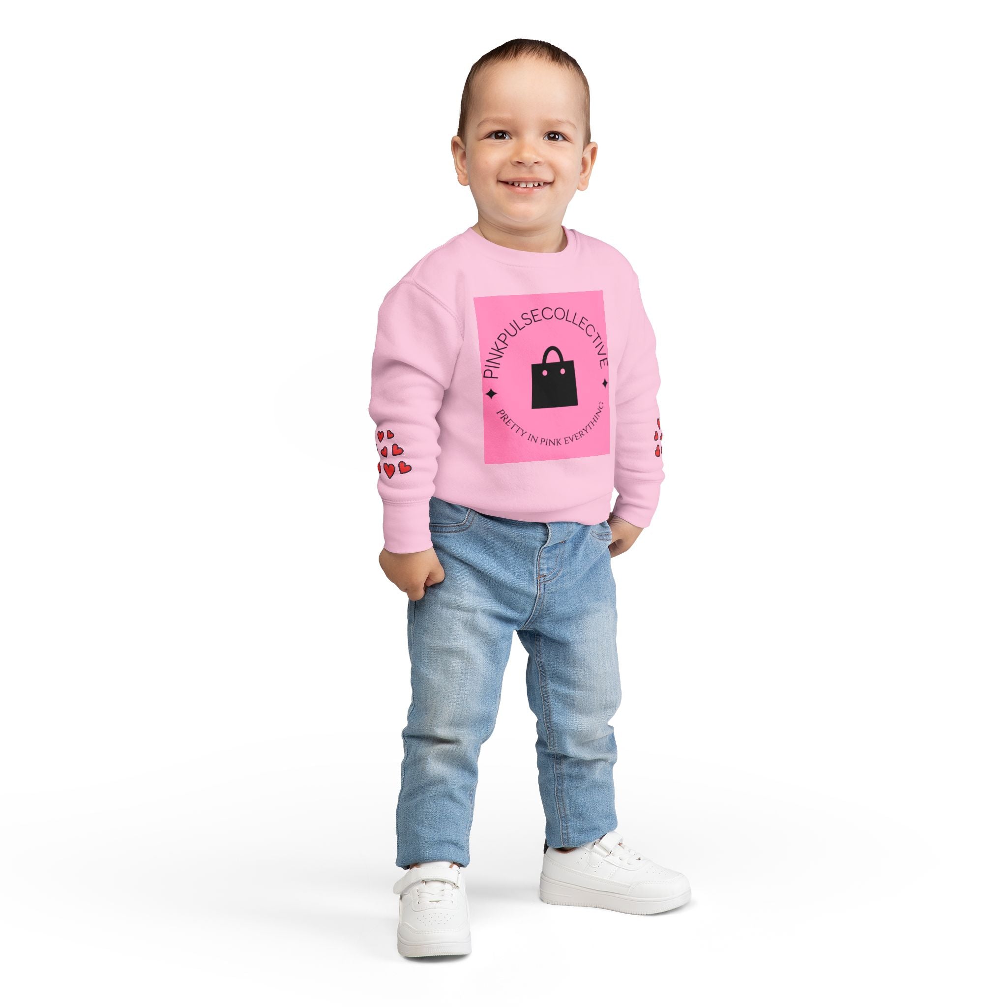 Toddler Sweatshirt — Custom Brand Name Kids Pullover