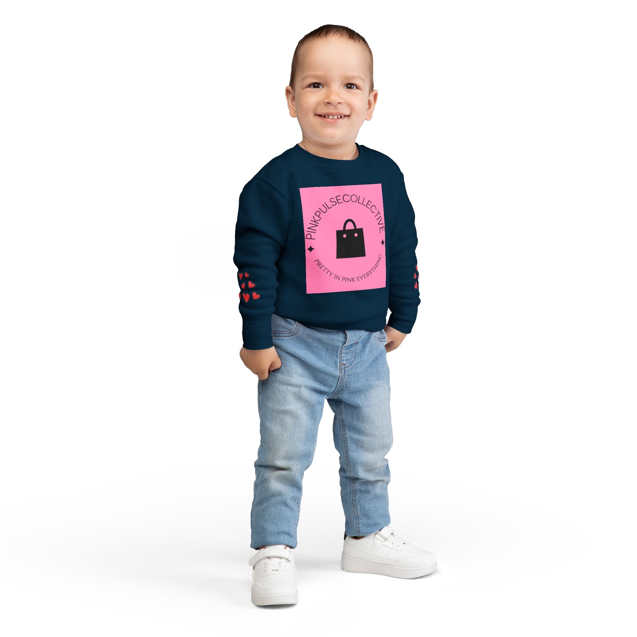 Toddler Sweatshirt — Custom Brand Name Kids Pullover