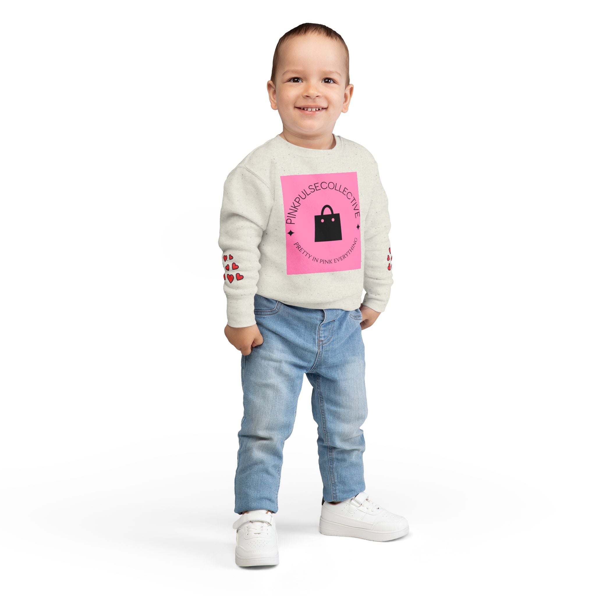 Toddler Sweatshirt — Custom Brand Name Kids Pullover