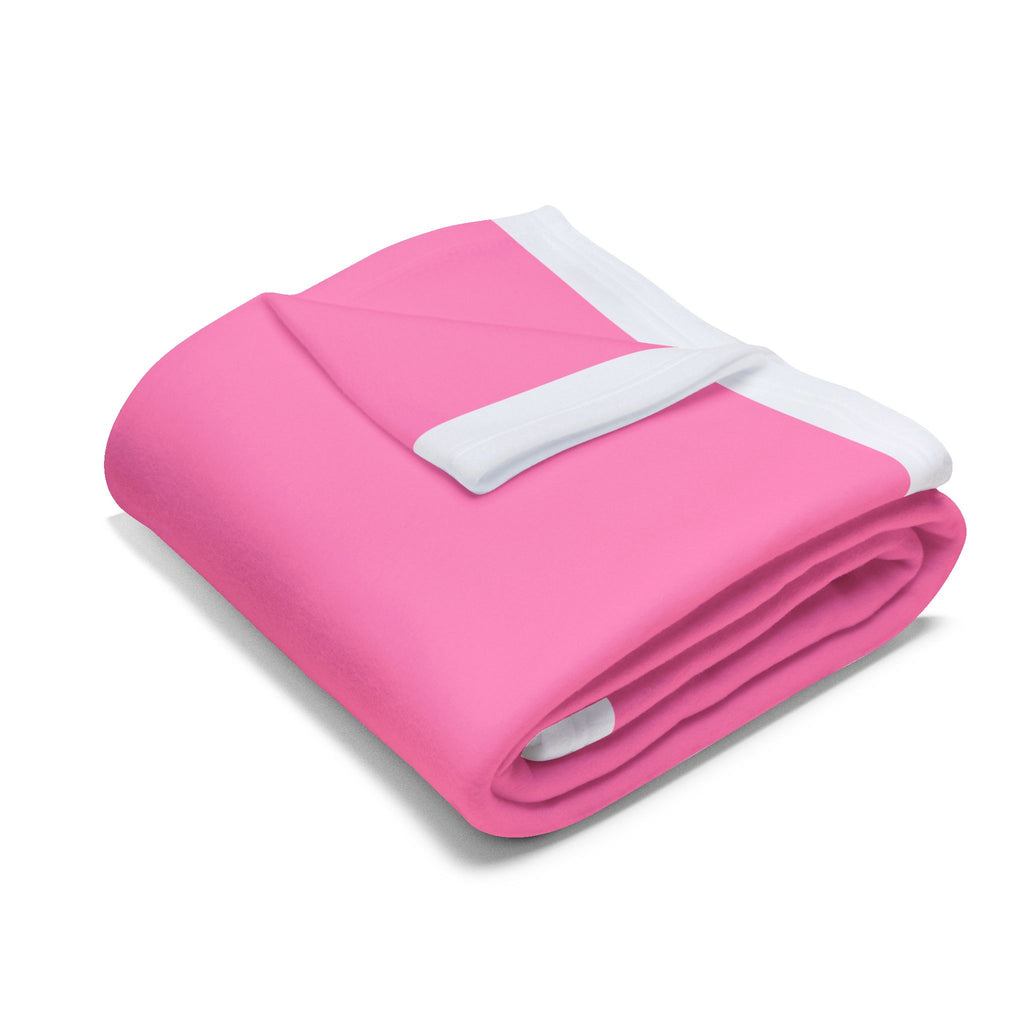 Fleece Blanket with Personalized Brand Name