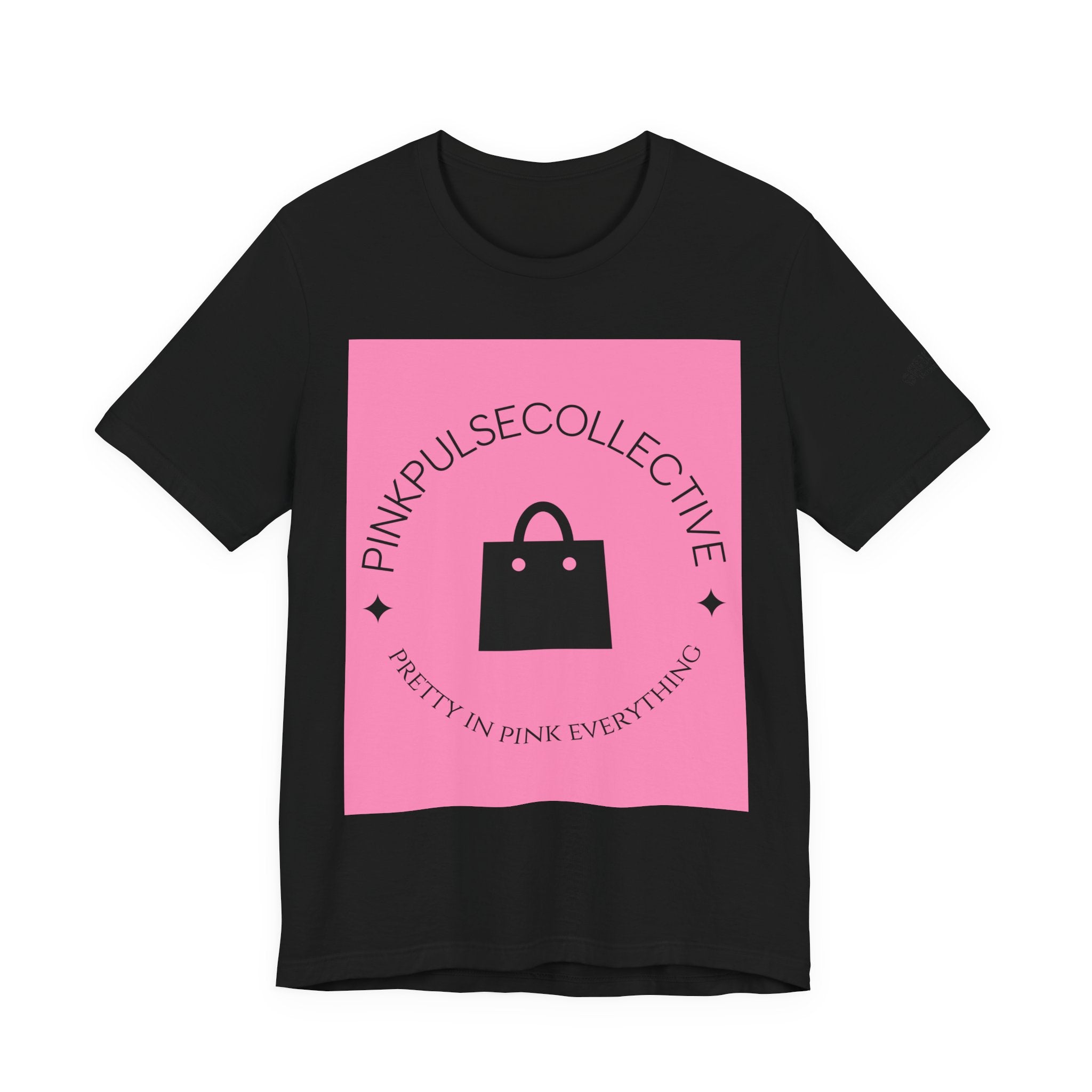 PinkPulse Collective Graphic Tee — "Pretty in Pink Everything" Fashion Shirt
