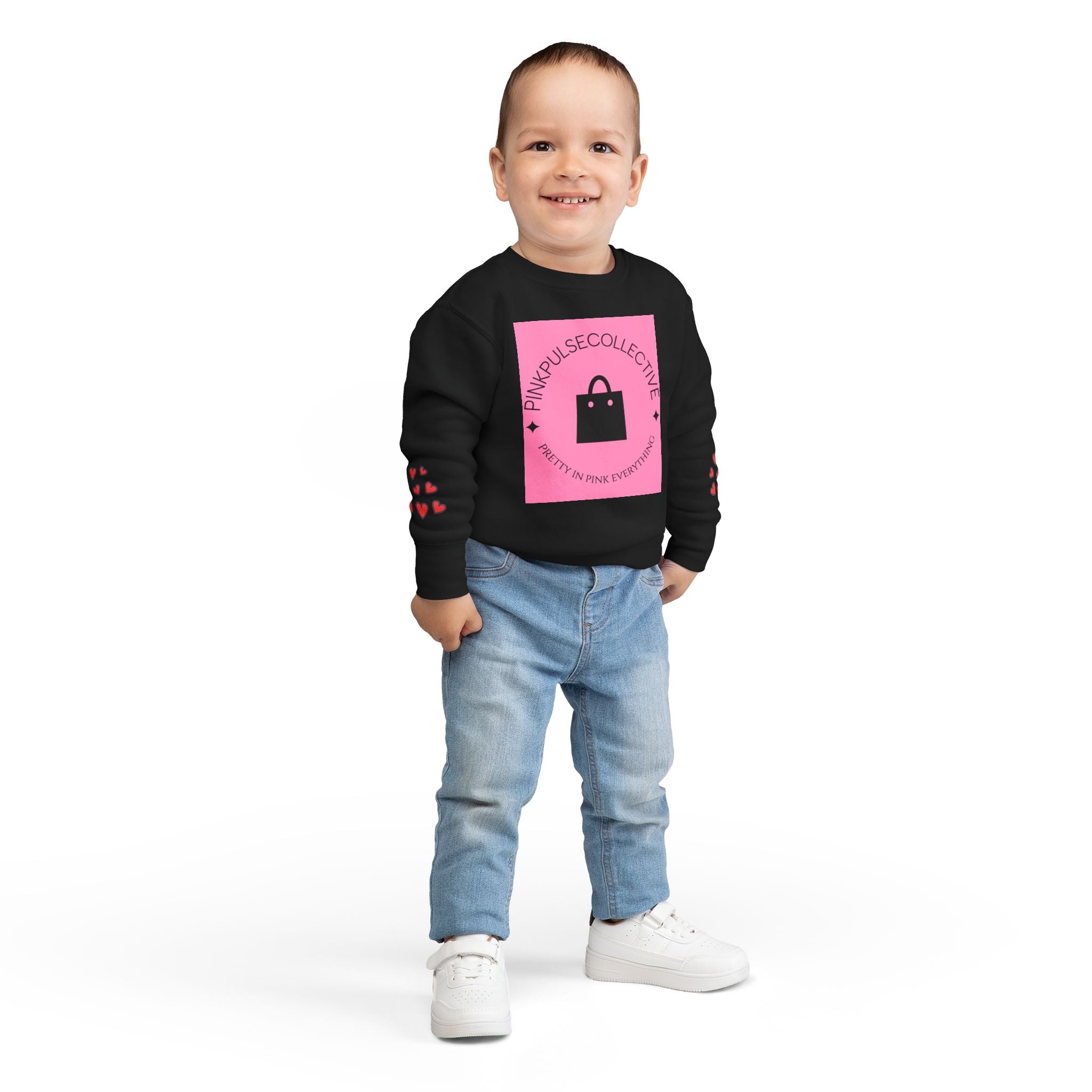 Toddler Sweatshirt — Custom Brand Name Kids Pullover