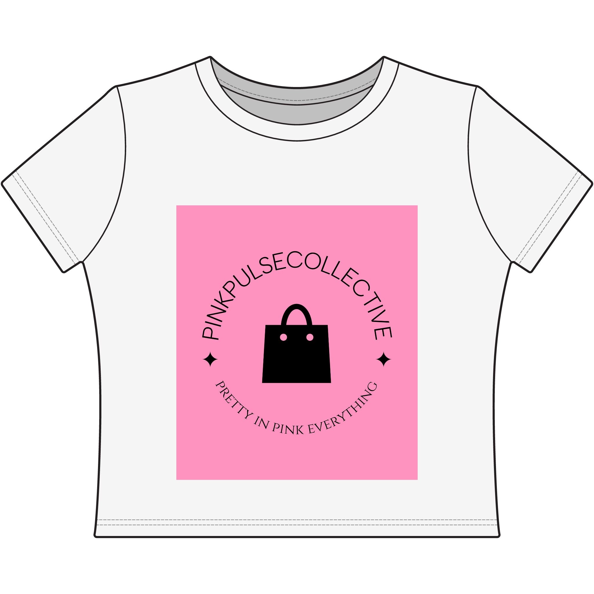 Baby Tee My Brand Name Women's T-Shirt