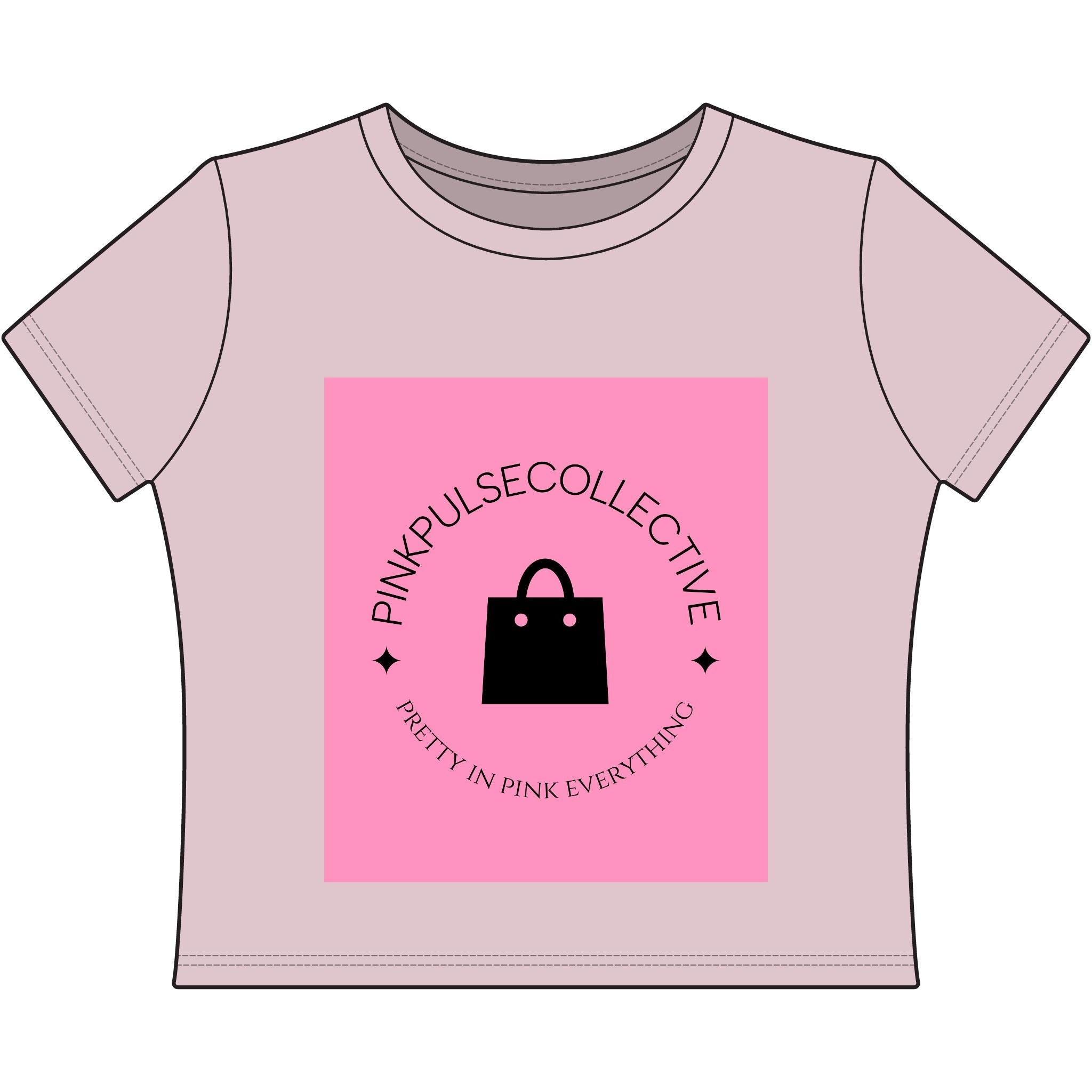 Baby Tee My Brand Name Women's T-Shirt