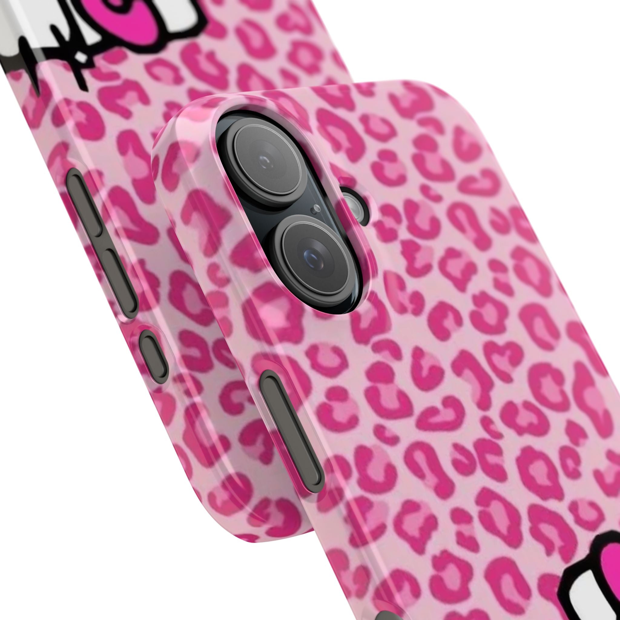 Hello Kitty Pink Leopard Slim Phone Case — Cute Kawaii Cat Design