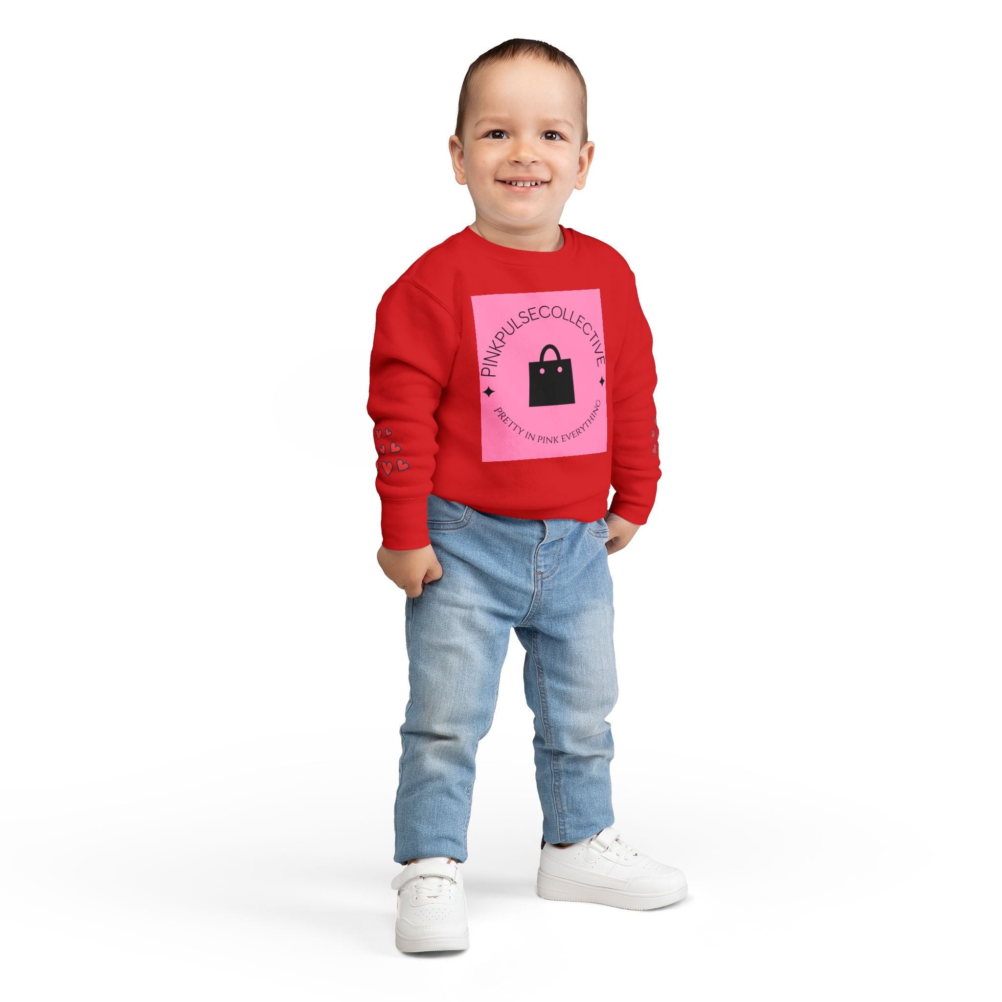 Toddler Sweatshirt — Custom Brand Name Kids Pullover
