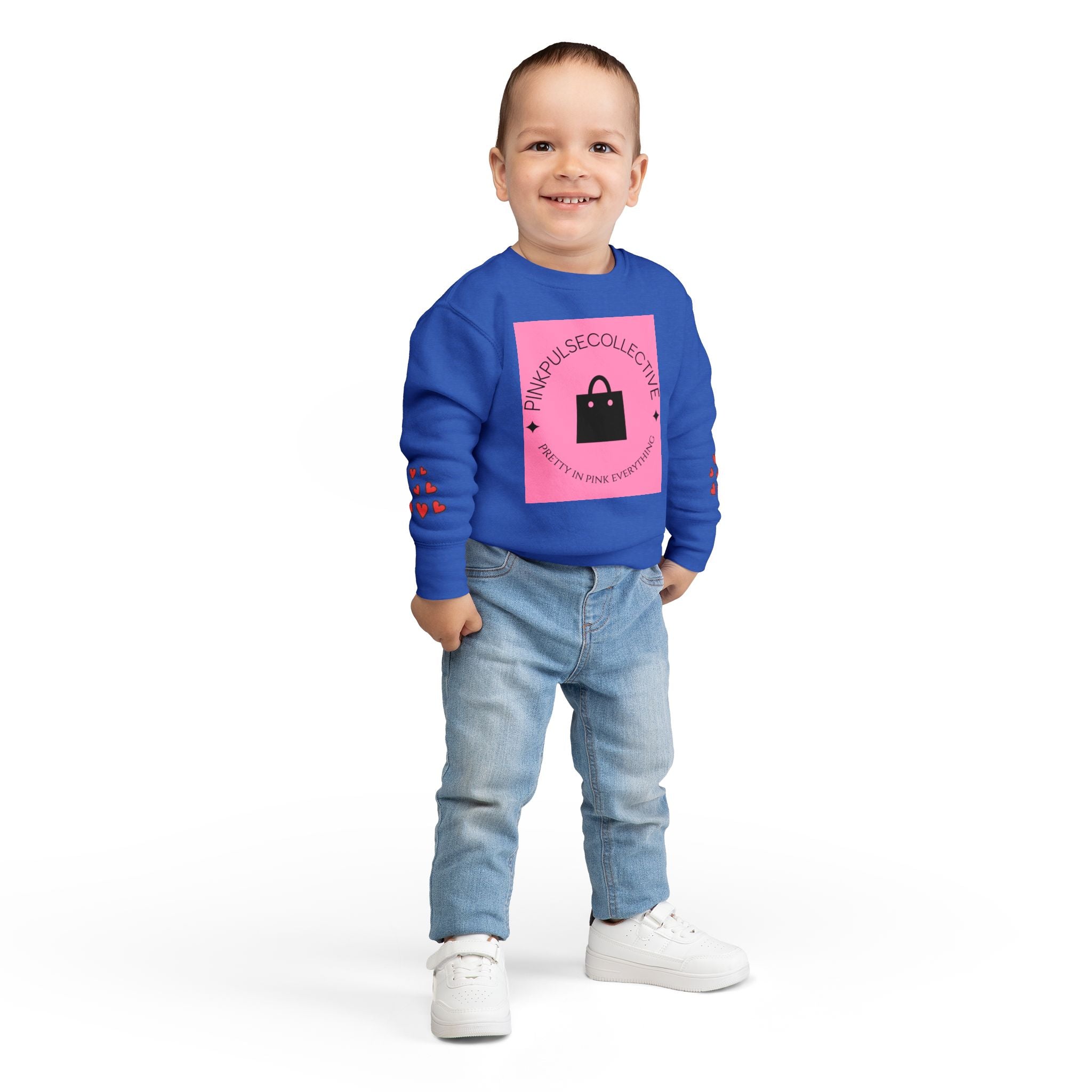 Toddler Sweatshirt — Custom Brand Name Kids Pullover