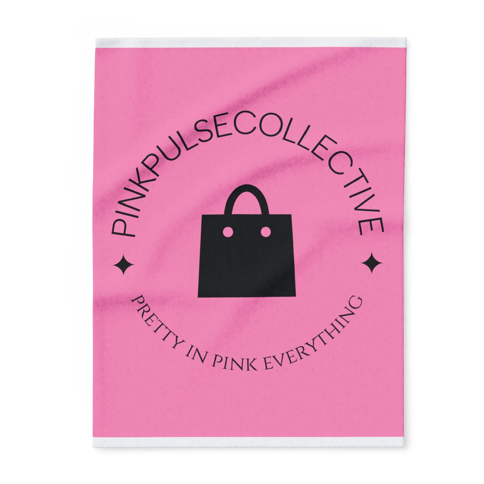 Fleece Blanket with Personalized Brand Name