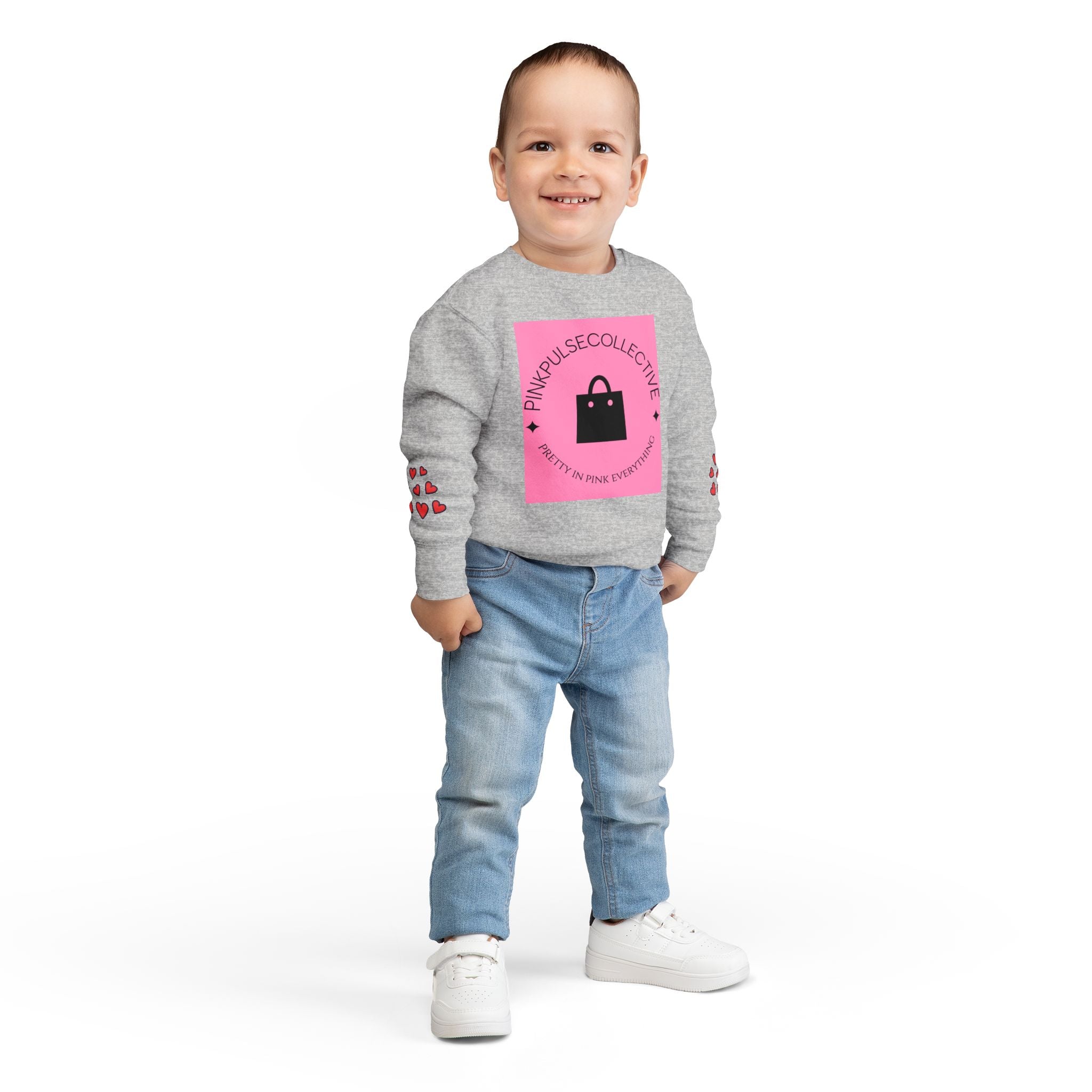 Toddler Sweatshirt — Custom Brand Name Kids Pullover